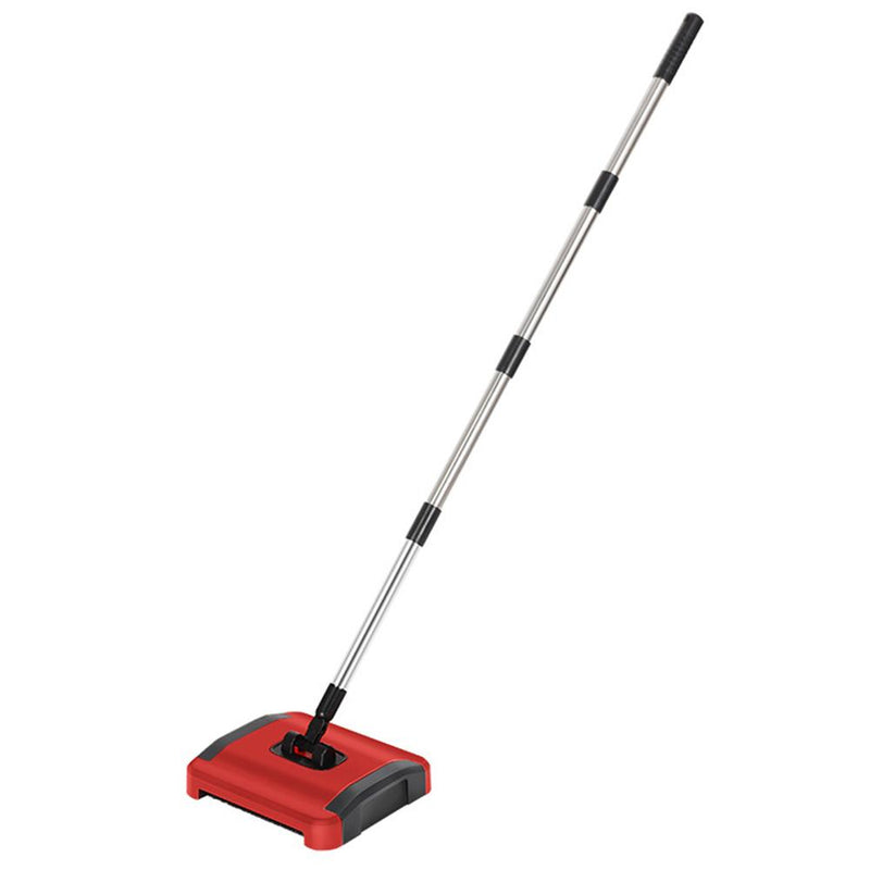 Handhold Carpet Floor Sweeper Cleaner Push Automatic Broom Home Office Carpet Rugs Dust Scraps Paper Cleaning with Brush