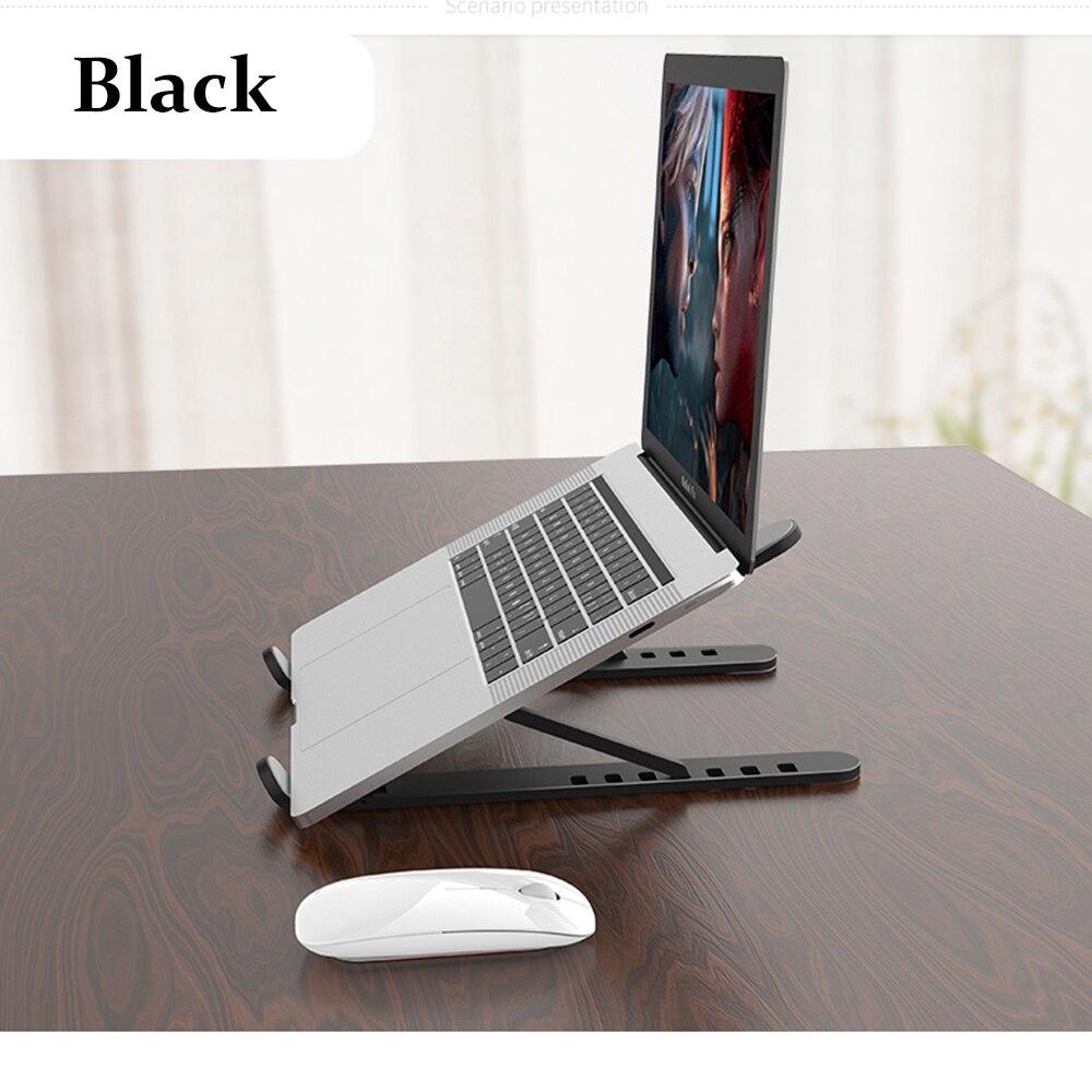 Adjustable Foldable  Plastic Laptop Stand Notebook Lifting Cooling Holder Desk Laptop Stand For 7-15 inch Macbook Pro Air GreatEagleInc