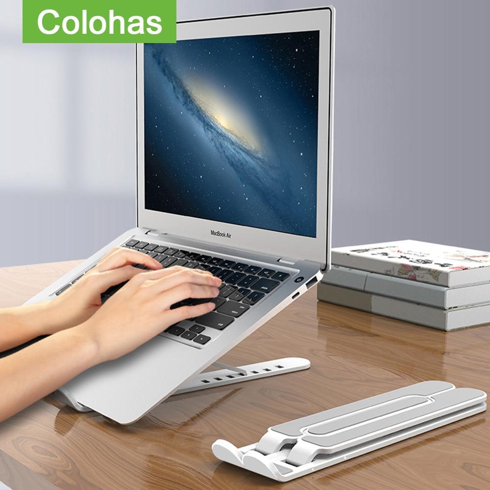 Adjustable Foldable  Plastic Laptop Stand Notebook Lifting Cooling Holder Desk Laptop Stand For 7-15 inch Macbook Pro Air GreatEagleInc