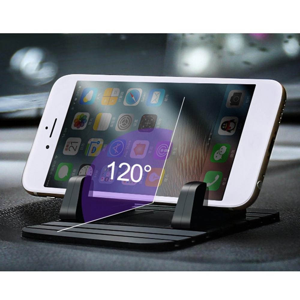 Silicone Car Phone Holder Dashboard Non-slip Mat Mobile Phone Desktop Stand For Samsung Mobile Phone Stand Bracket