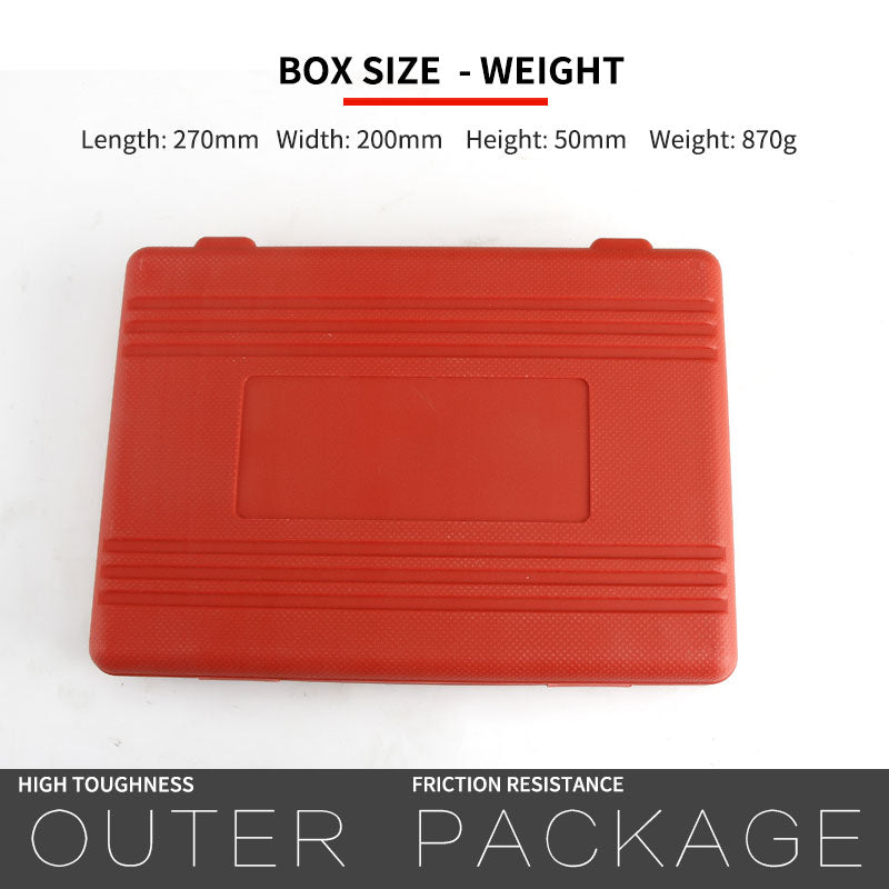 Gasoline Engine Compression Tester Auto Petrol Gas Engine Cylinder Automobile Pressure Gauge Tester with M10 M12 M14 M18 Adapter