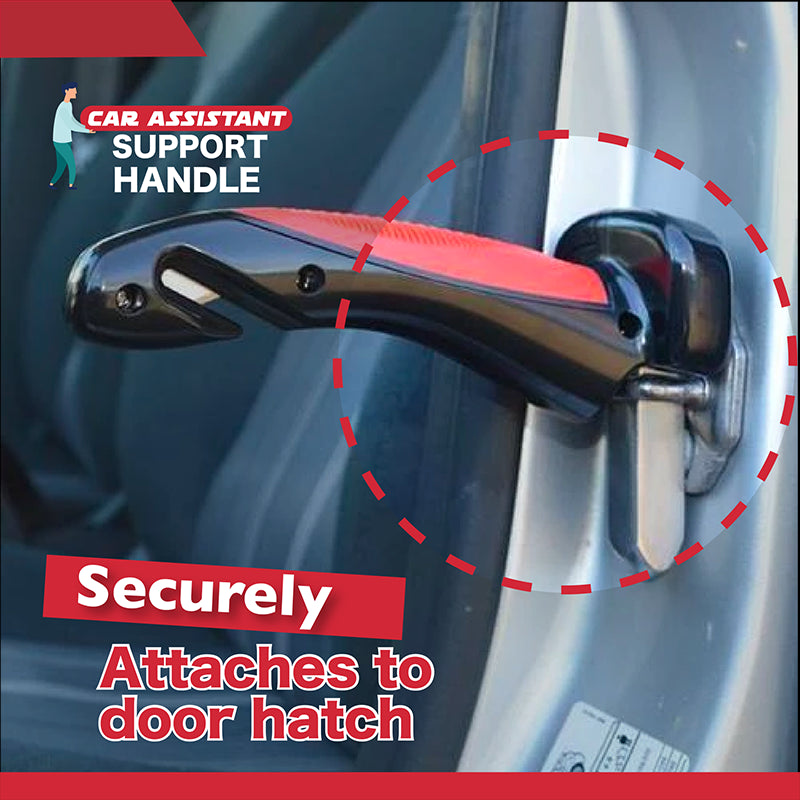 Car Assistant Support Handle Multi-Function Safety Door Aider Handles Assist Hammer