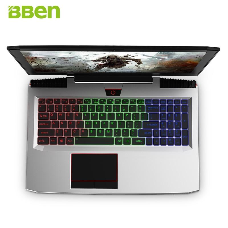 BBen G16 15.6'' Laptop Intel i7 7700HQ GTX1060 8G/16G RAM 128G/256G SSD 1T HDD Aviation Metal RGB Backlit Keyboard IPS Pro Win10 GreatEagleInc