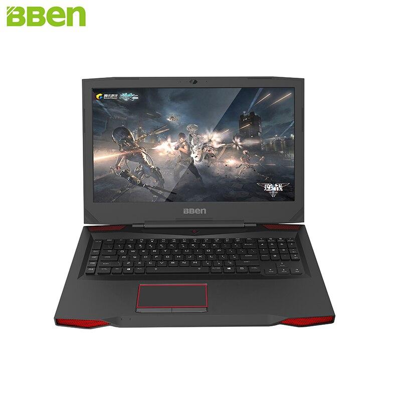 BBEN G17 Laptop Gaming Computer 32G RAM 512G SSD 2T HDD Intel i7 7700HQ GDDR5 NVIDIA GTX1060 Windows 10 RGB Mechanical Keyboard GreatEagleInc