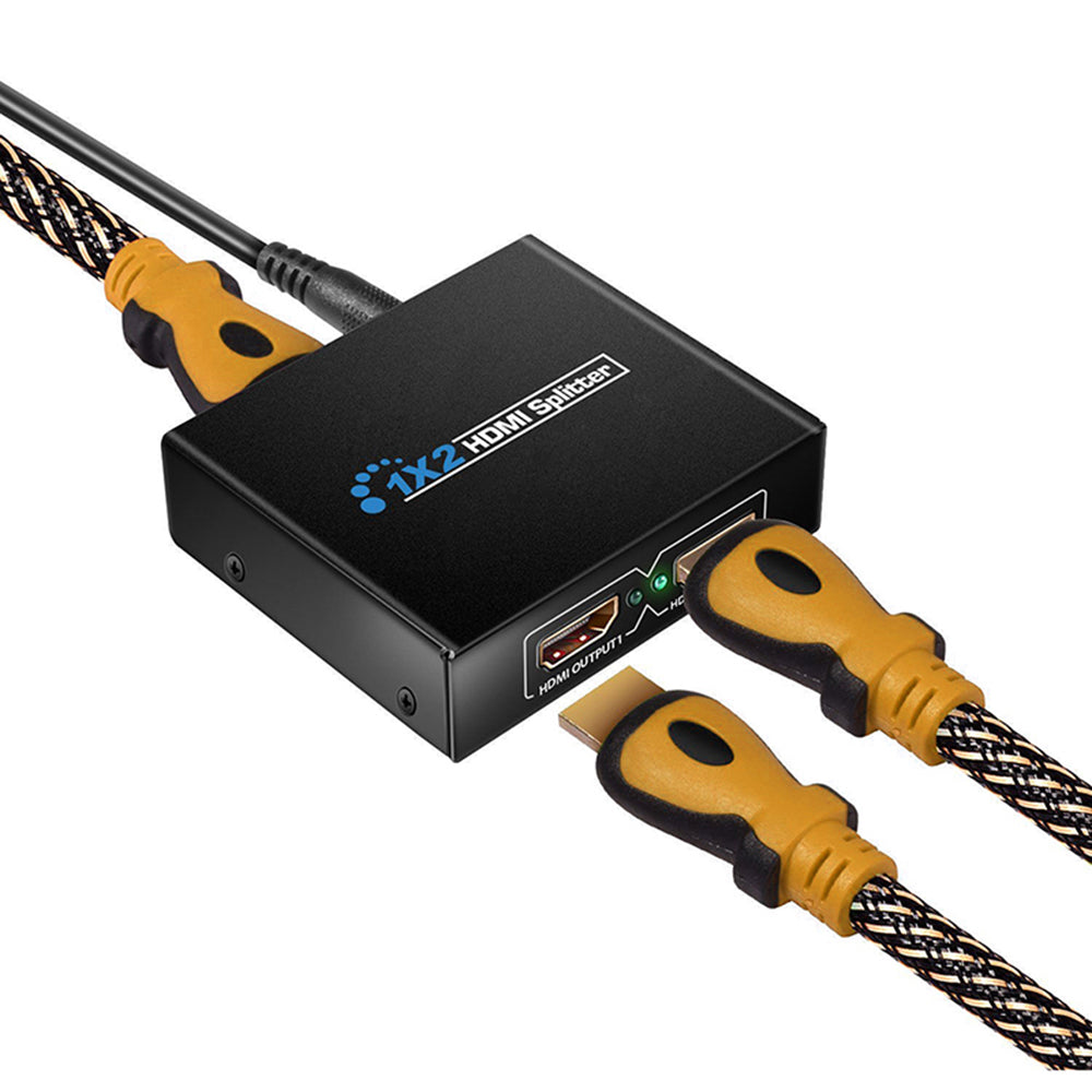 HDMI-compatible Distributor 1 / 2 1080p HD Screen Player 3D HDMI-compatible 1 In 2 Out