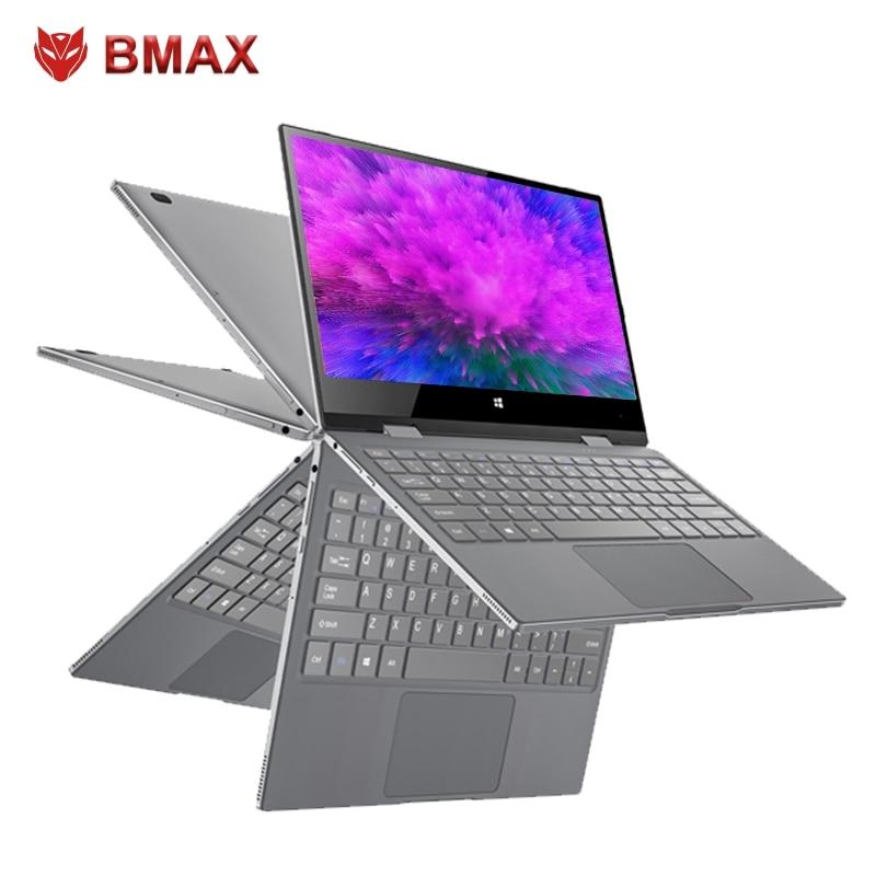 BMAX Y11 Laptop 11.6 Inch Quad Core Intel N4120 1920*1080 IPS Screen 8GB LPDDR4 RAM 256GB SSD ROM Notebook Windows10 (Gray) GreatEagleInc