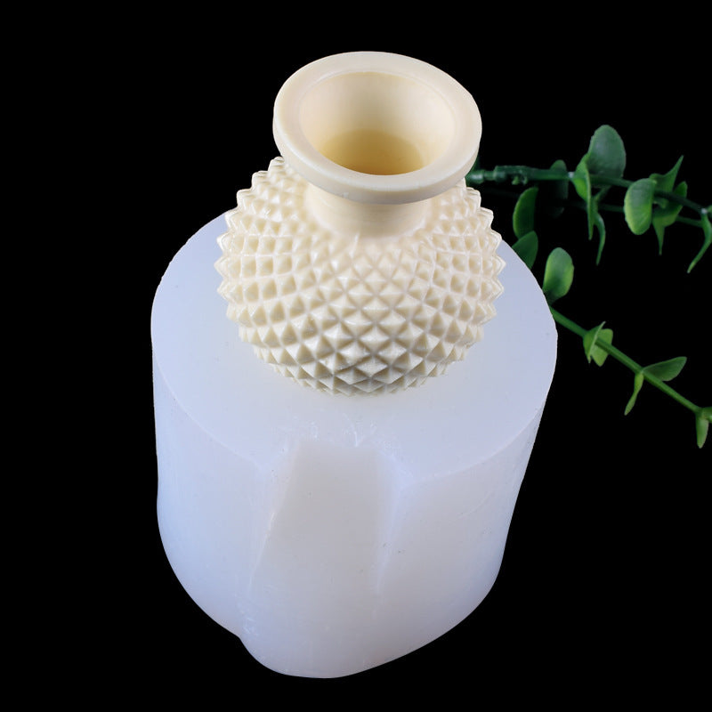3D Three-dimensional Vase Modeling Crystal Epoxy Mold Aromatherapy Plaster Mold Cake Decoration Mold