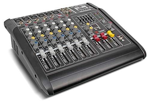 Complete Professional 2000 Watts PA System 6 Ch Mixer 10