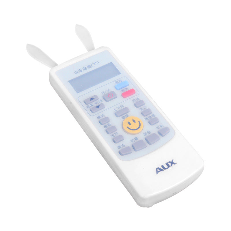 Remote Control Dust Cover Lovely Rabbit Air-condition Waterproof Silicone Cases Protector Cute Rabbit Ear Luminous