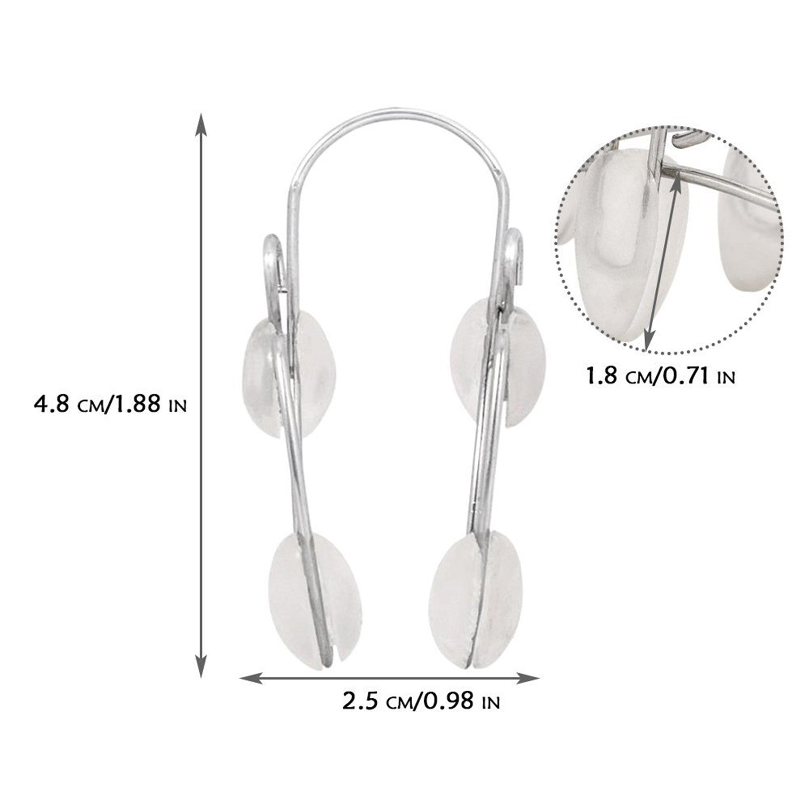 Magic Nose Up Clip Lifting Shaping Shapers Silicon Smoothing Beauty Corrector Nose Slimming Straightening Bridge Massager Tool