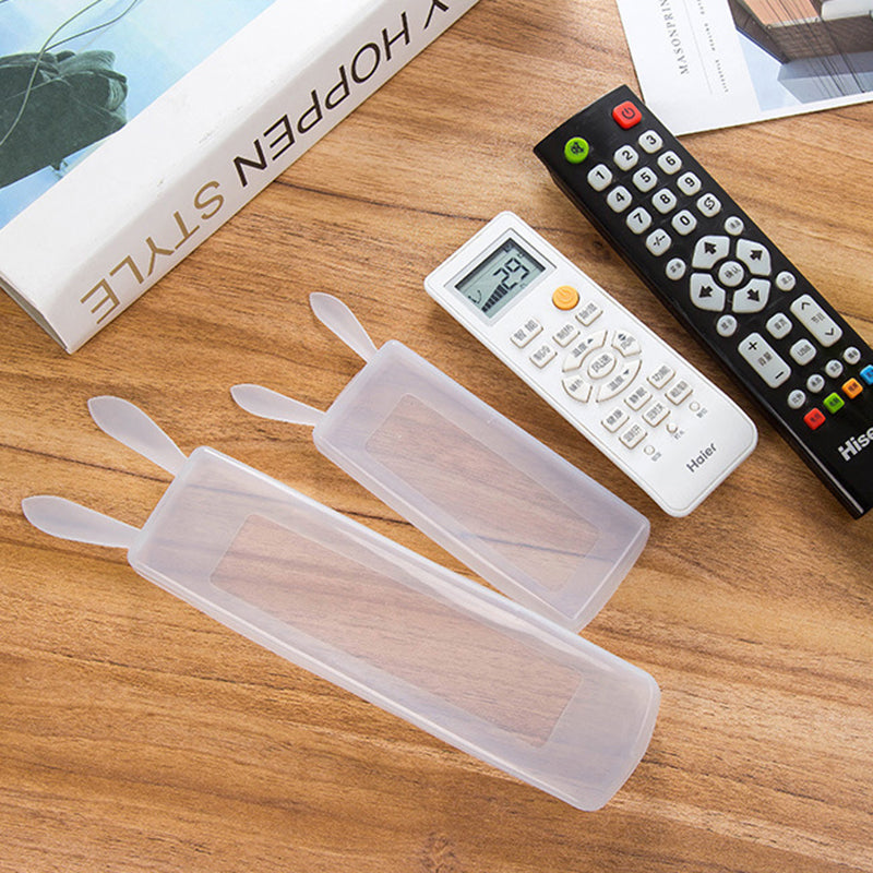 Remote Control Dust Cover Lovely Rabbit Air-condition Waterproof Silicone Cases Protector Cute Rabbit Ear Luminous