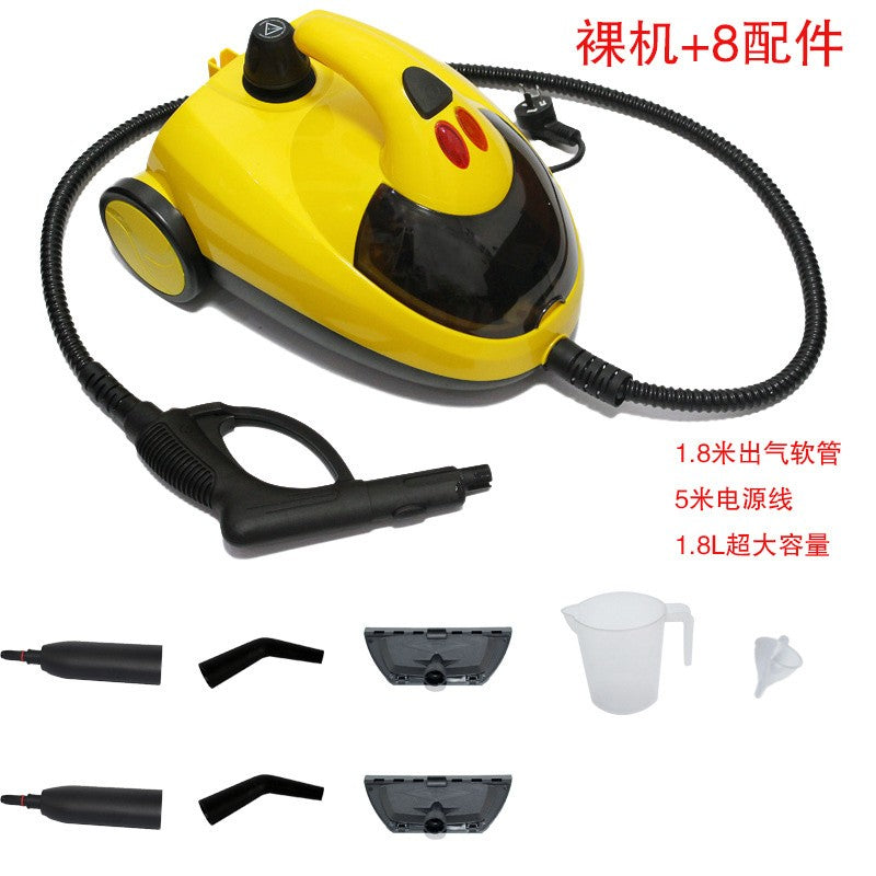 1.8L Steam Cleaner 1500W High Temperature Electric Cleaning Machine Steam Cleaner For Air Conditioner Kitchen Car Steam Washer