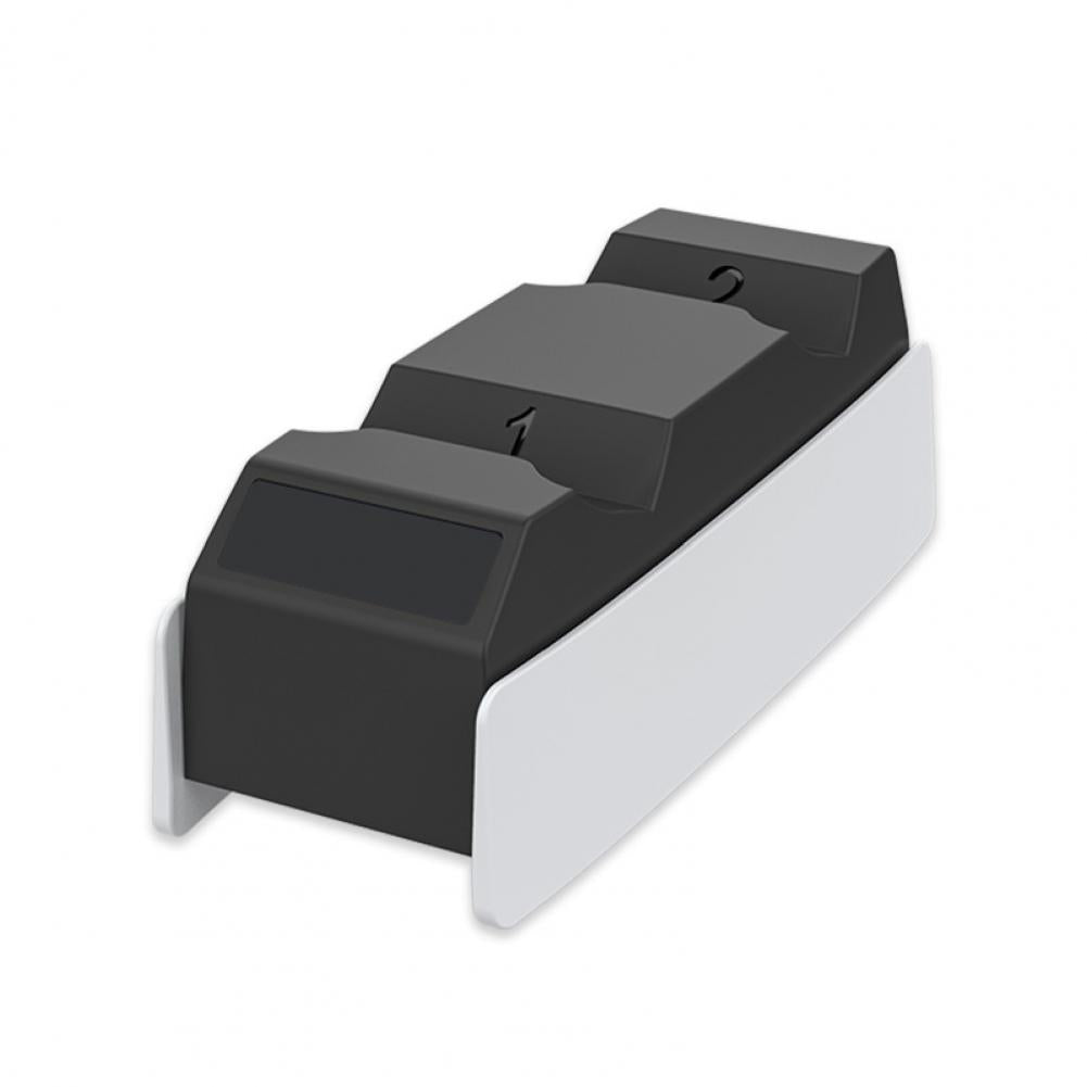 Gamepad Charger Dual Charging Stand Charging Dock Base Station With Charging Cable For Sony Ps5 Wireless Controller
