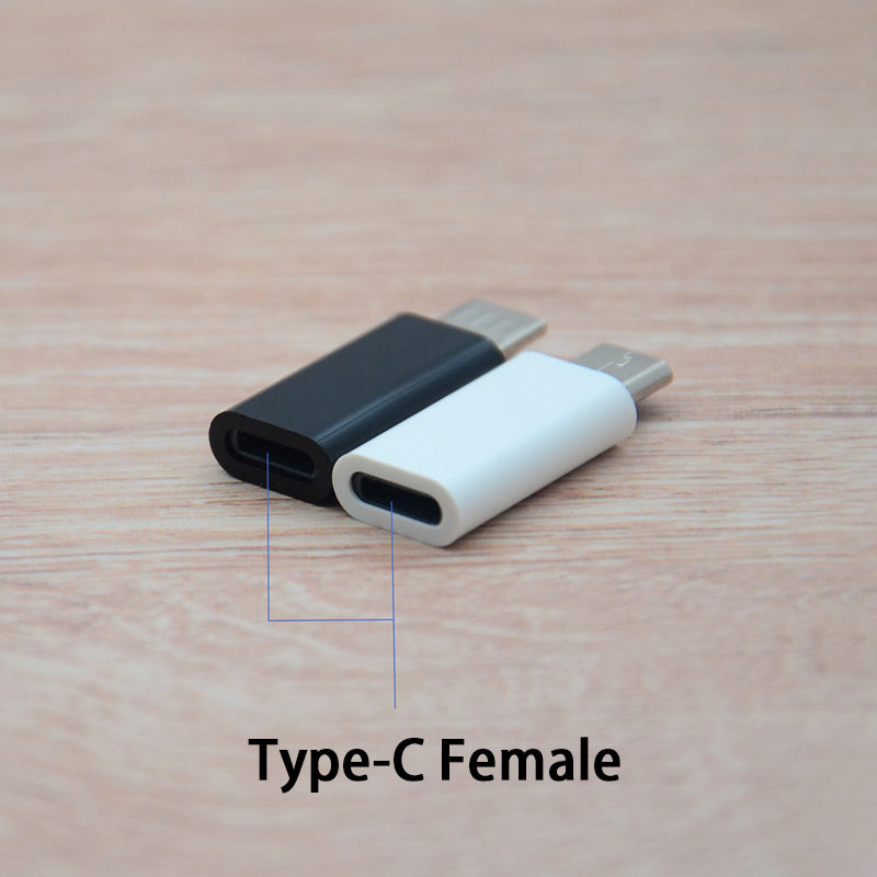 Type-c Female Connector To Micro Usb 2.0 Male Usb 3.1 Converter Data Adapter High Speed Android Certified Cell Phone Accessories