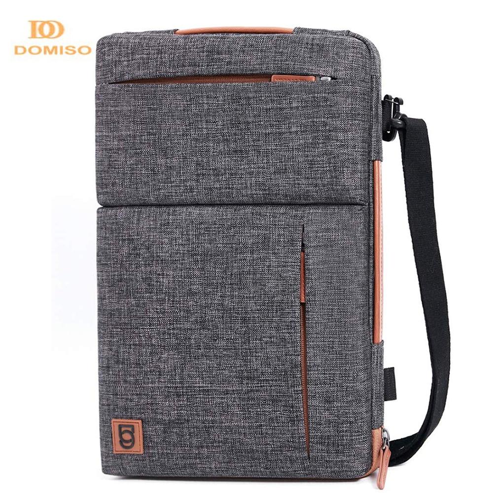 DOMISO Multi-use Strap Laptop Sleeve Bag With Handle For 10