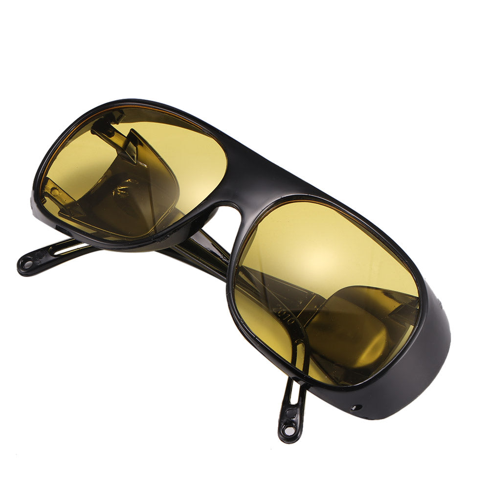 Motorcycle Night Vision Driving Glasses Goggles Protection Against Wind Dust Completely Covered Riding Accessories