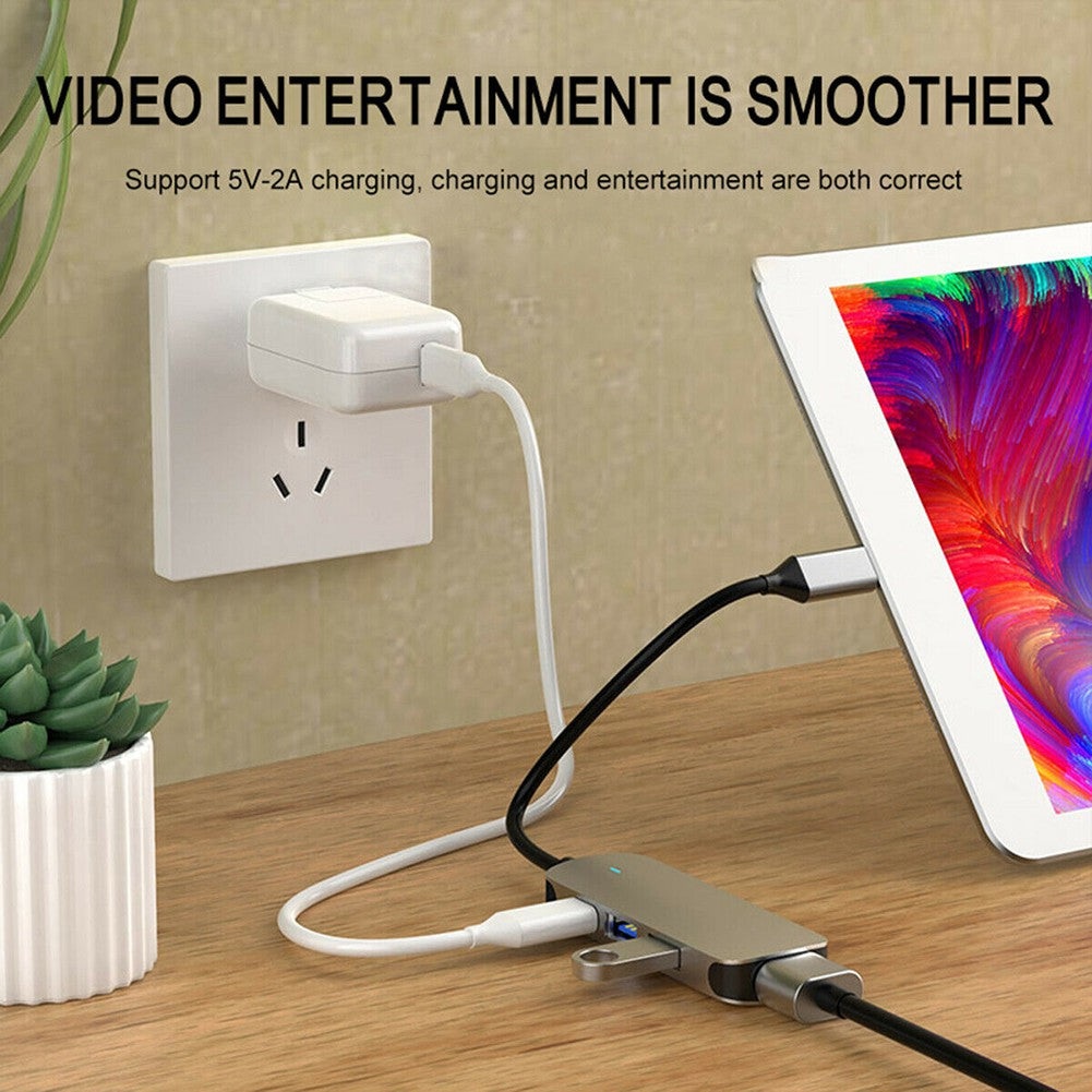 Docking Station Converter Type C to HDMI 4K VGA RJ45 Multi USB 3.0 PD Dock Station for MacBook Pro Lenovo Docking Station USB C