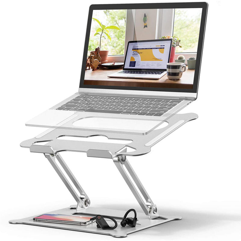 Stand For 10-17 Inch Large Laptop Stand Aluminium Alloy Adjustable Multi-Angle Heat Release Foldable Laptop Notebook Stand