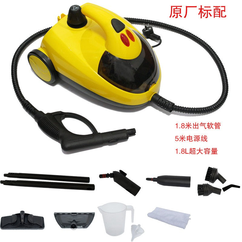1.8L Steam Cleaner 1500W High Temperature Electric Cleaning Machine Steam Cleaner For Air Conditioner Kitchen Car Steam Washer