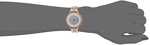 Fossil Women's 42MM Charter HR Heart Rate Stainless Steel Hybrid HR Smart Watch, Color: Rose Gold (Model: FTW7012) Fossil