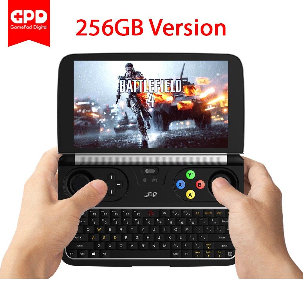GPD Win 2 WIN2 Intel Core m3-8100Y Quad core 6.0 Inch GamePad Tablet Windows 10 8GB RAM 256GB ROM Pocket Mini PC Computer Laptop GreatEagleInc