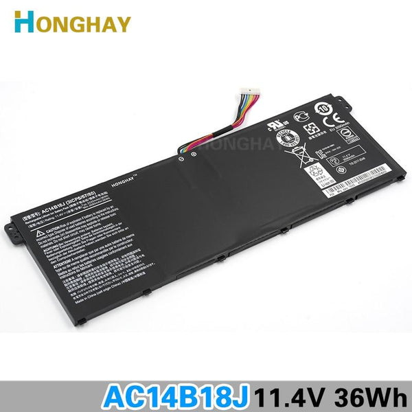 HONGHAY AC14B18J New Laptop Battery for Acer Aspire E3-111 E3-112 E3-112M ES1-531 B116 MS2394 B115-MP AC14B13j N15Q3 N15W4 GreatEagleInc