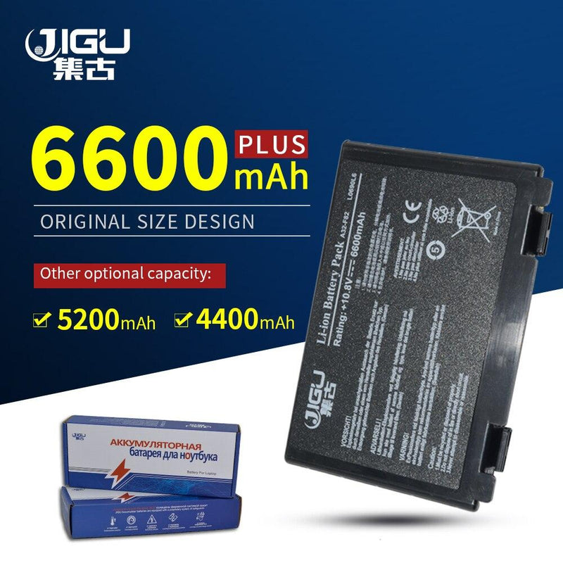 JIGU K50AB-X2A K50ij K50IN K70IC K70IJ K70IO X5DIJ-SX039c Laptop Battery For Asus X50 X5D X5E X5C X5J X8B X8D K40IJ K40IN GreatEagleInc