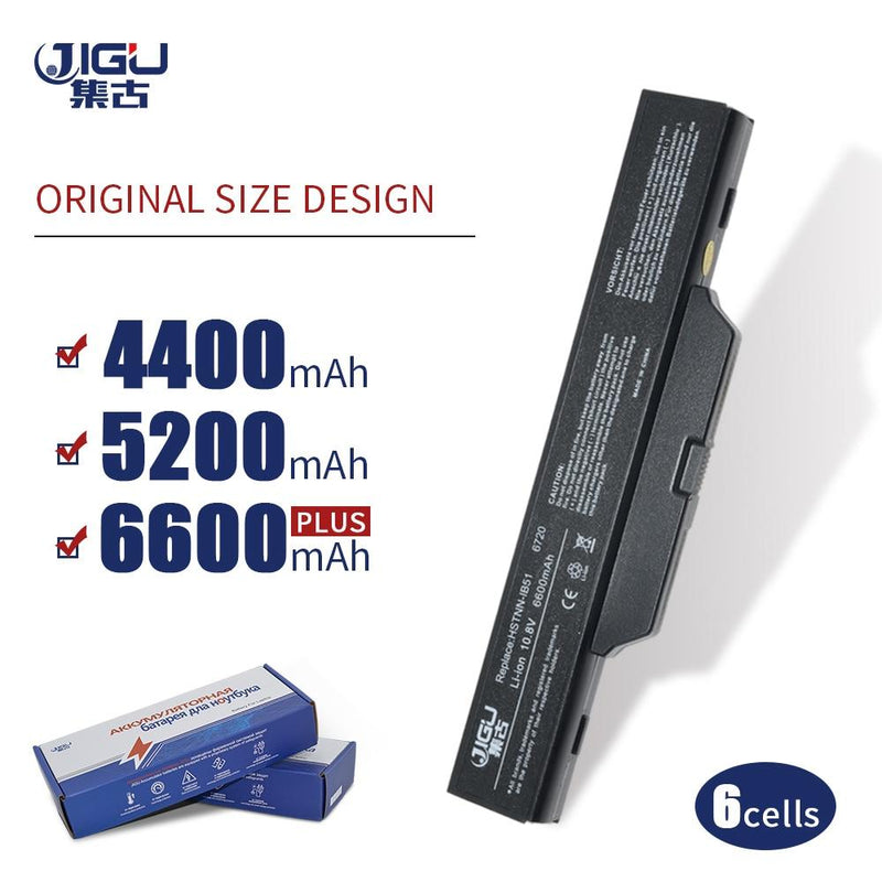 JIGU NEW 6 CELL Laptop Battery For Compaq 615 Compaq 610 Compaq 550  6720 6720s 6730 6735s 6820 6820s 6830 6830s GreatEagleInc