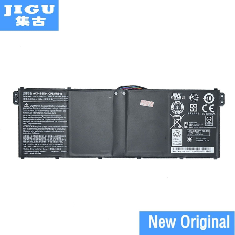 JIGU New Original 15.2V 48Wh Laptop Battery For Acer For Aspire V3 V3-371 V3-371-30FA AC14B8K GreatEagleInc