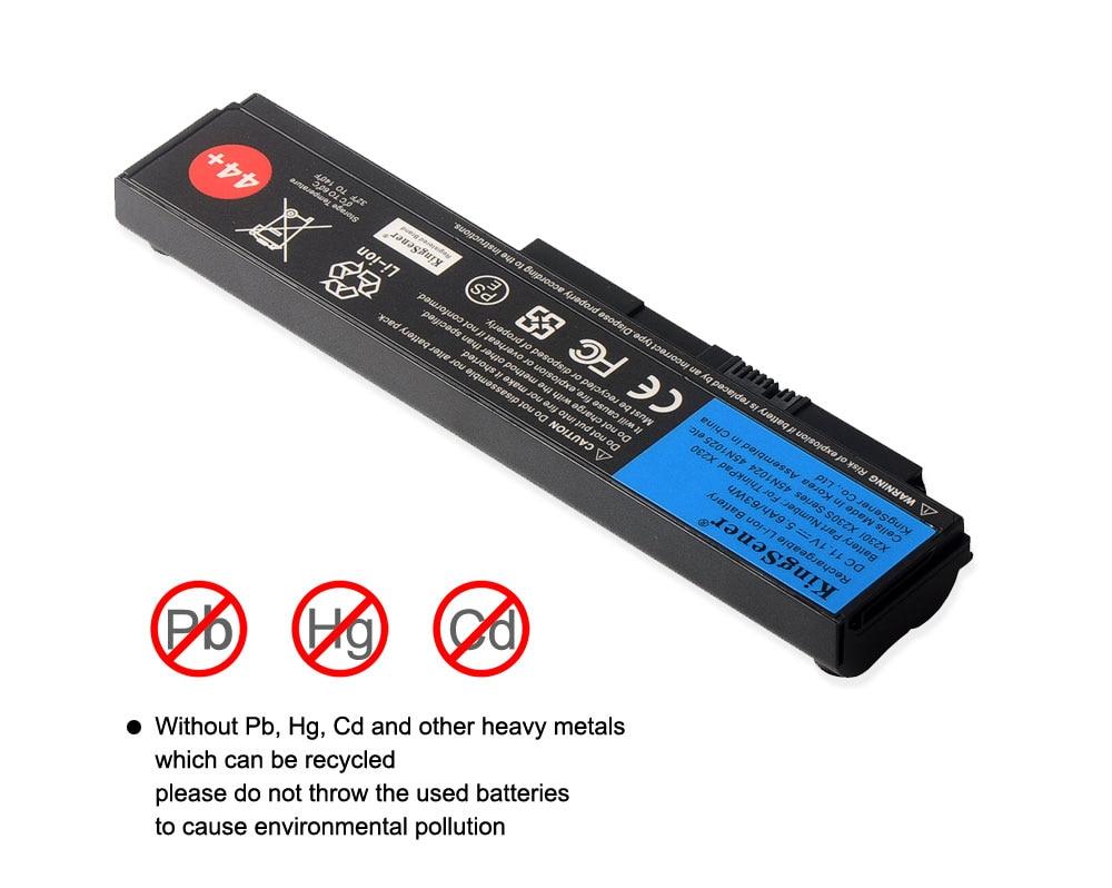 KingSener 45N1025 Laptop Battery For Lenovo Thinkpad X230 X230i X230S 45N1024 45N1028 45N1029 45N1020 45N1021 GreatEagleInc