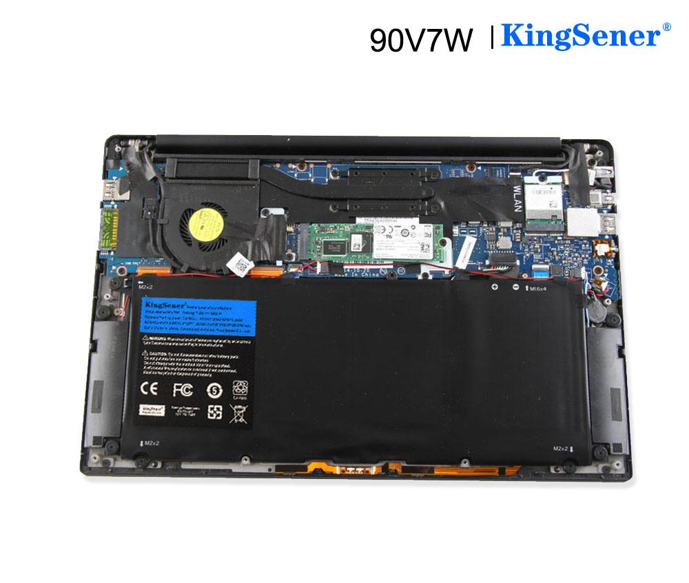 KingSener 90V7W JHXPY JD25G 090V7W Laptop Battery For Dell XPS 13 9343 XPS13 9350 13D-9343 P54G 0N7T6 5K9CP RWT1R 0DRRP 56WH GreatEagleInc
