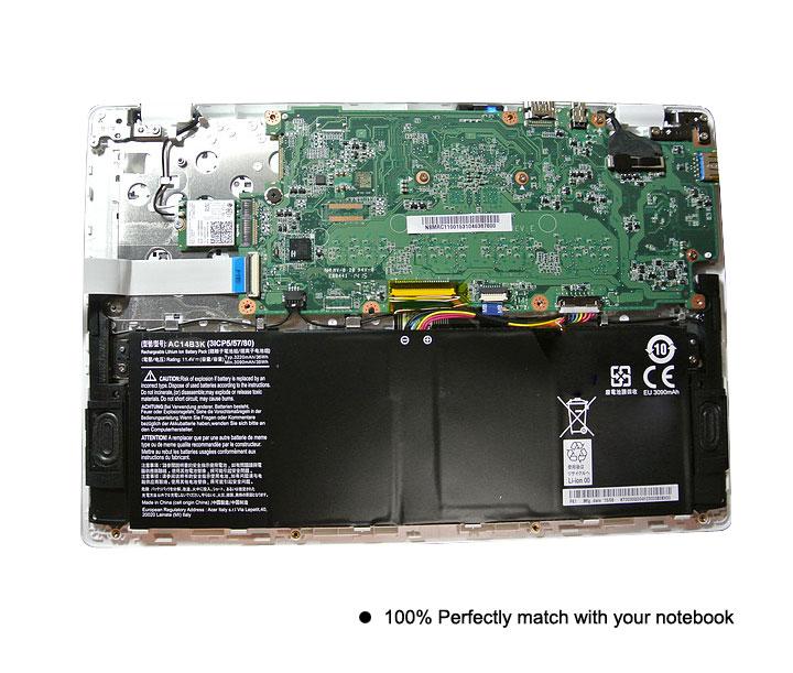 KingSener AC14B3K Laptop Battery For Acer Aspire R5-571T R5-571TG S14 CB3-511 Swift 3 3S F314-51 R 11 R3-131T S14 15.2V 3220mAh GreatEagleInc