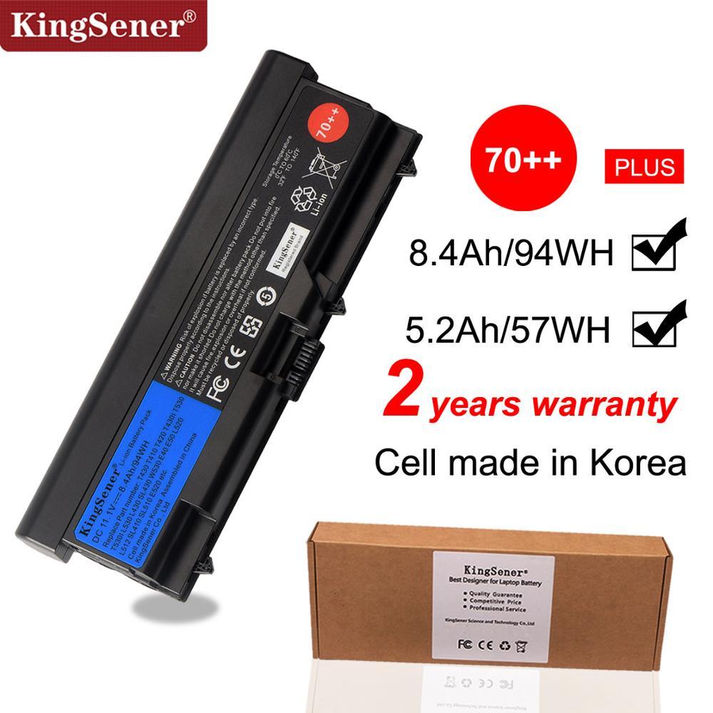 KingSener Korea Cell New Laptop Battery for Lenovo ThinkPad T430 T430I T530 T530I W530 SL430 SL530 L430 L530 45N1007 45N1006 GreatEagleInc