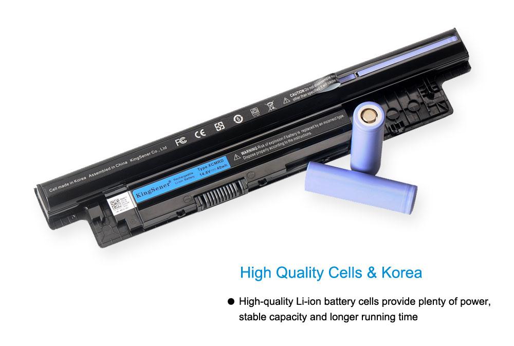 KingSener Korea Cell XCMRD MR90Y Laptop Battery for DELL Inspiron 3421 3721 5421 5521 5721 3521 5537 Vostro 2421 2521 battery GreatEagleInc