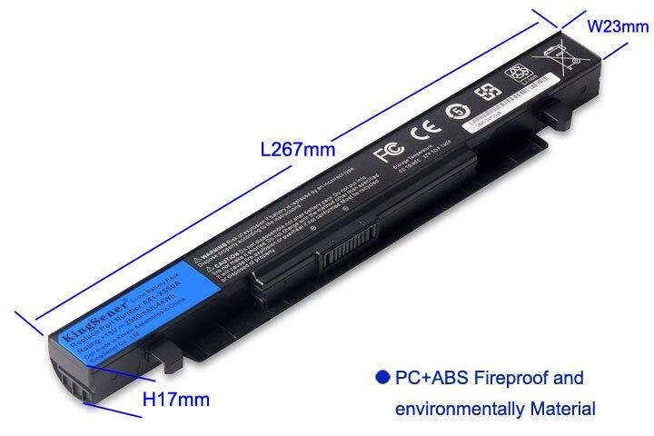 Kingsener Laptop Battery For Asus A41-X550A X550C X452E X450L X550 A450 A550 F450 R409 R510 X450 F550 F552 K450 K550 P450 GreatEagleInc