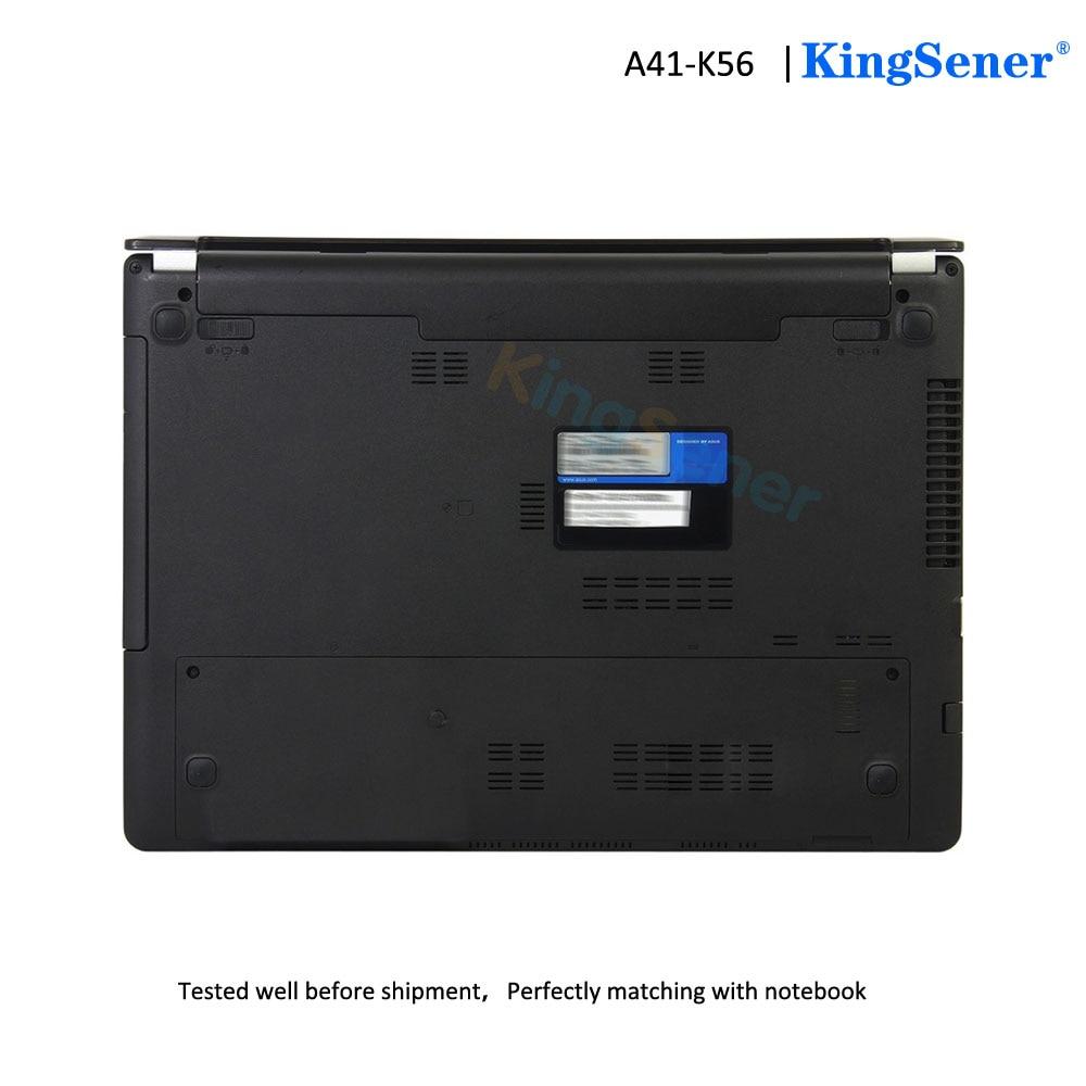 KingSener New A41-K56 Laptop Battery for ASUS K46 K46C K46CA K46CM K56 K56CA K56CM S46C S56C R505CA A32-K56 A42-K56 15V 2950mAh GreatEagleInc
