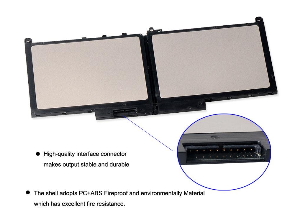 KingSener New J60J5 Replacement Laptop Battery For Dell Latitude E7270 E7470 J60J5 R1V85 MC34Y 242WD 7.6V 55Wh GreatEagleInc