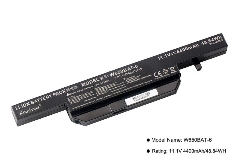 KingSener New W650BAT-6 Laptop Battery for Hasee K610C K650D K750D K570N K710C K590C K750D G150SG G150S G150TC G150MG W650S GreatEagleInc