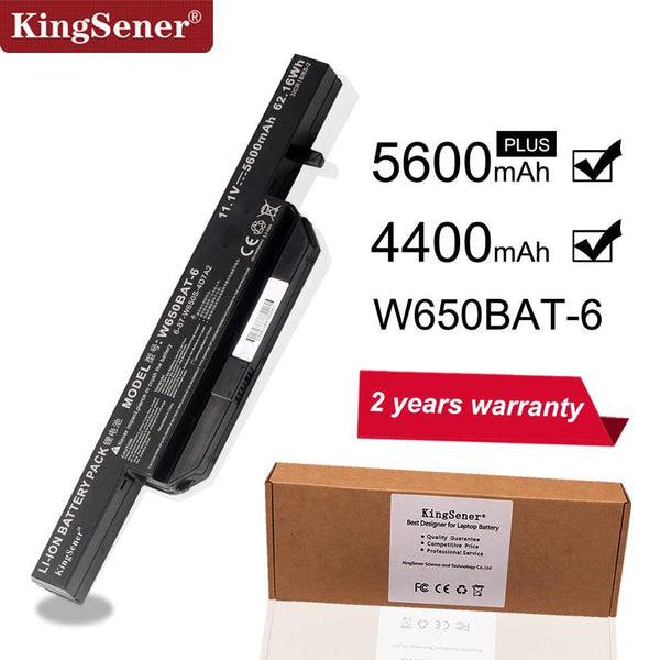 KingSener New W650BAT-6 Laptop Battery for Hasee K610C K650D K750D K570N K710C K590C K750D G150SG G150S G150TC G150MG W650S GreatEagleInc