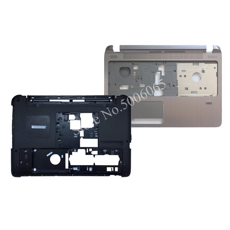 Laptop for HP Probook 450 455 G2 LCD TOP Cover/LCD Front bezel/Palmrest Upper Without touchpad/Bottom case cover 791689-001 GreatEagleInc