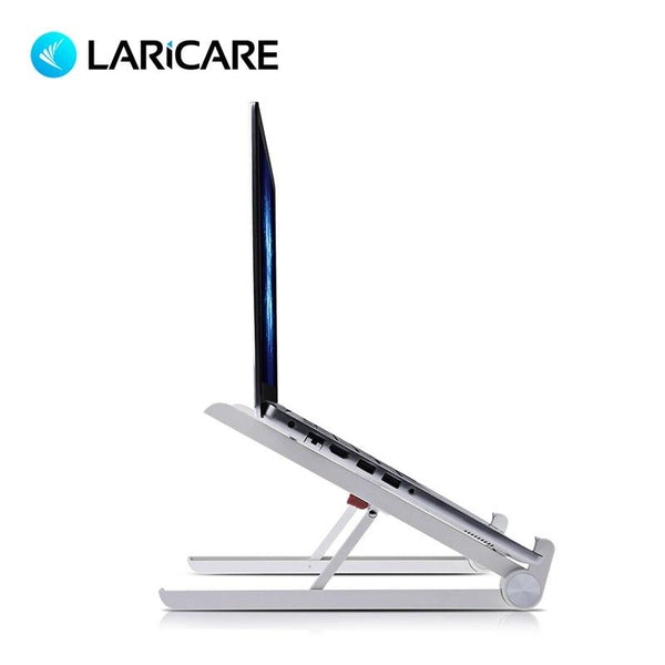 LARICARE X1 Laptop Stand Folding Portable Lapdesk For Laptop, Office Lapdesk. Ergonomic Notebook stand GreatEagleInc