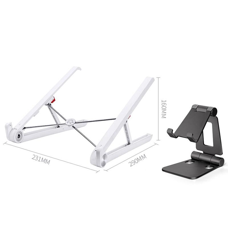 LARICARE X1 Laptop Stand Folding Portable Lapdesk For Laptop, Office Lapdesk. Ergonomic Notebook stand GreatEagleInc