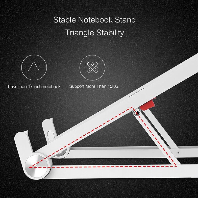 LARICARE X1 Laptop Stand Folding Portable Lapdesk For Laptop, Office Lapdesk. Ergonomic Notebook stand GreatEagleInc