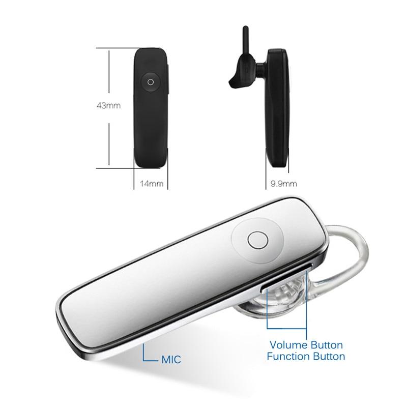 M165 Stereo Headset Earphone Headphone Mini Bluetooth V4.1 Wireless Handfree with Microphone For Xiaomi Android All Smart Phone GreatEagleInc