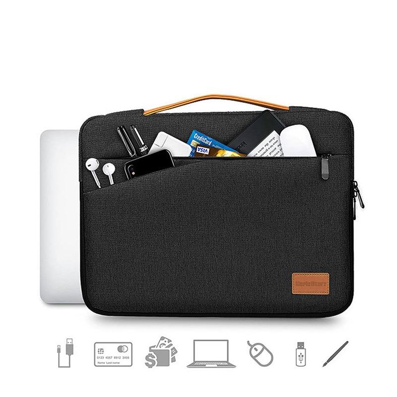 Multifunction protection Sleeve Bag Case For Apple Macbook Air Pro Retina 13 15 Laptop Cover Notebook For Mac book 13.3 15.6inch GreatEagleInc