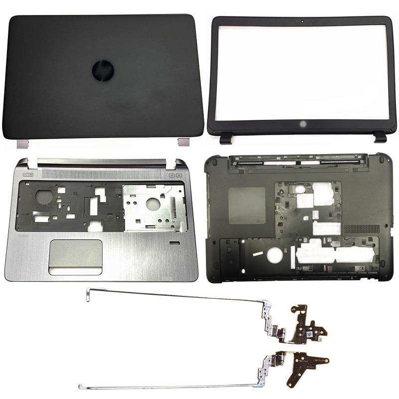 NEW Laptop LCD Back Cover/Front Bezel/Hinges/Palmrest/Bottom Case For HP Probook 450 G2 455 G2 768123-001 AP15A000100 GreatEagleInc