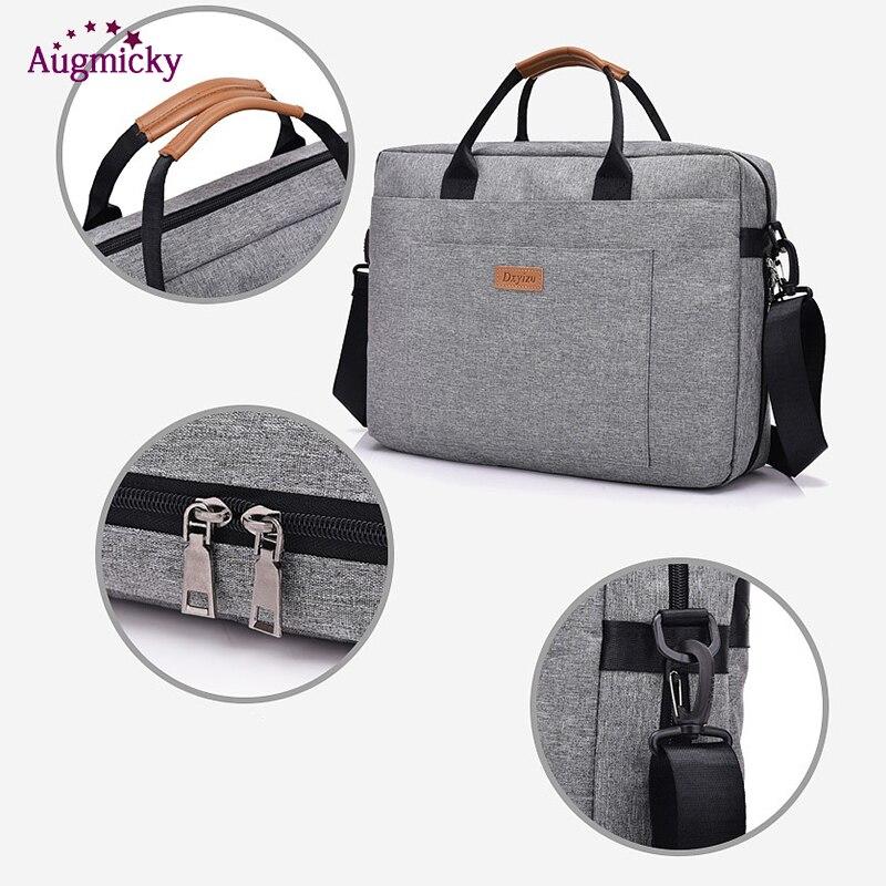 New Men Handbag Office Travel Shoulder Messenge Women's Laptop Bag Business Trip File Package Notebook Bag For 13.3