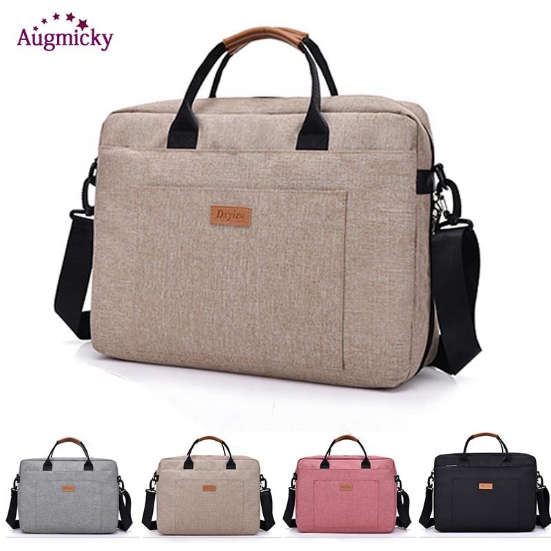 New Men Handbag Office Travel Shoulder Messenge Women's Laptop Bag Business Trip File Package Notebook Bag For 13.3