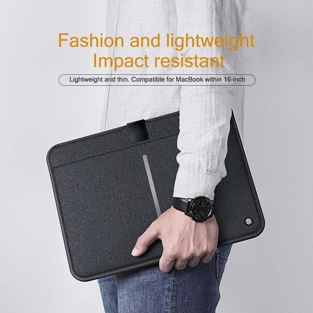 Nillkin Laptop Bags for Macbook under 16'' Tablet Cover 14 15 16 inch Notebook Shoulder Bag GreatEagleInc