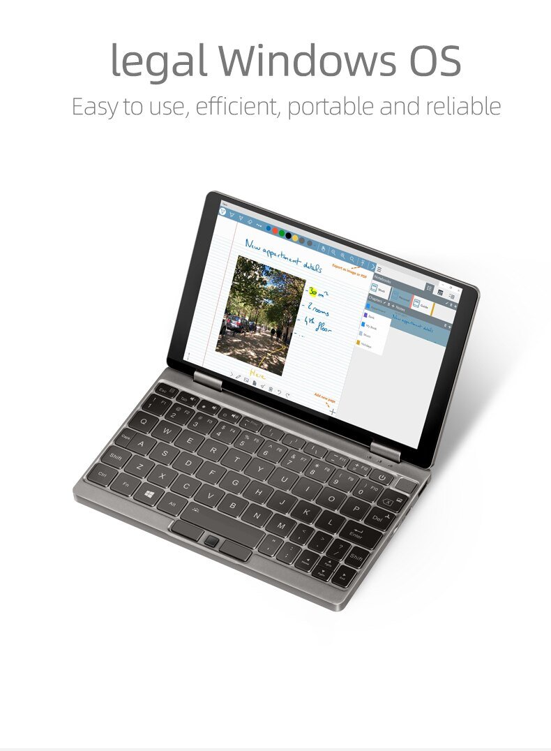 One Mix 3pro Platinum Edition Yoga Pocket Laptop Core i7-10510Y Dual-Core 8.4